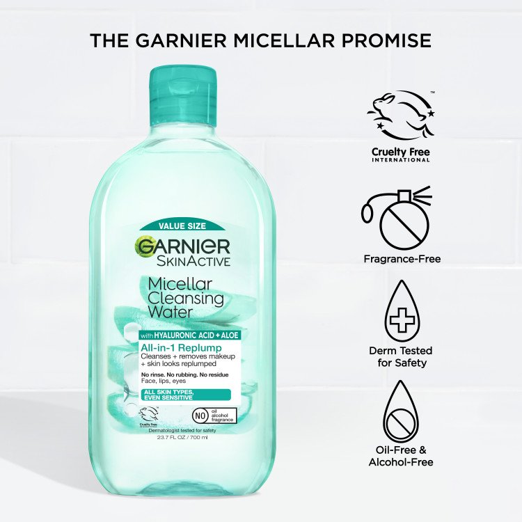 Cruelty-free, fragrance-free, derm tested for safety, oil-free and alcohol-free